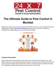 The Ultimate Guide to Pest Control in Mumbai.pdf