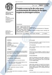 NBR 12266 NB 1349 - Projeto e execucao de valas para assentamento de tubulacao de agua esgoto ou .pdf