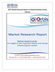 2017 Market Research Report on Global Breakfast Cereals Industry.pdf