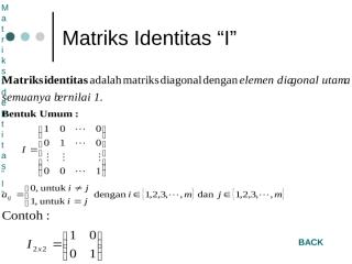 Matriks Identitas.ppt
